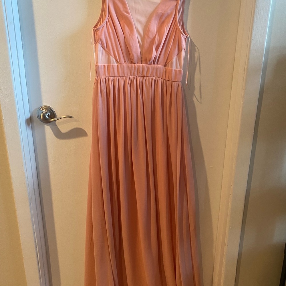 Pink gown